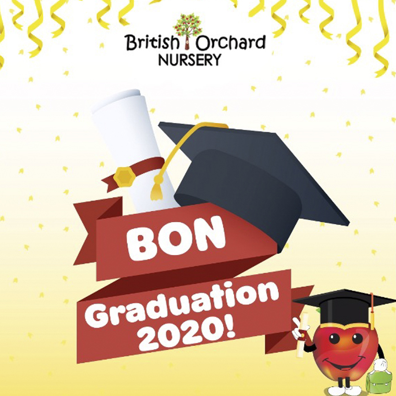 British Orchard Nursery wishes Congratulations to the Graduating