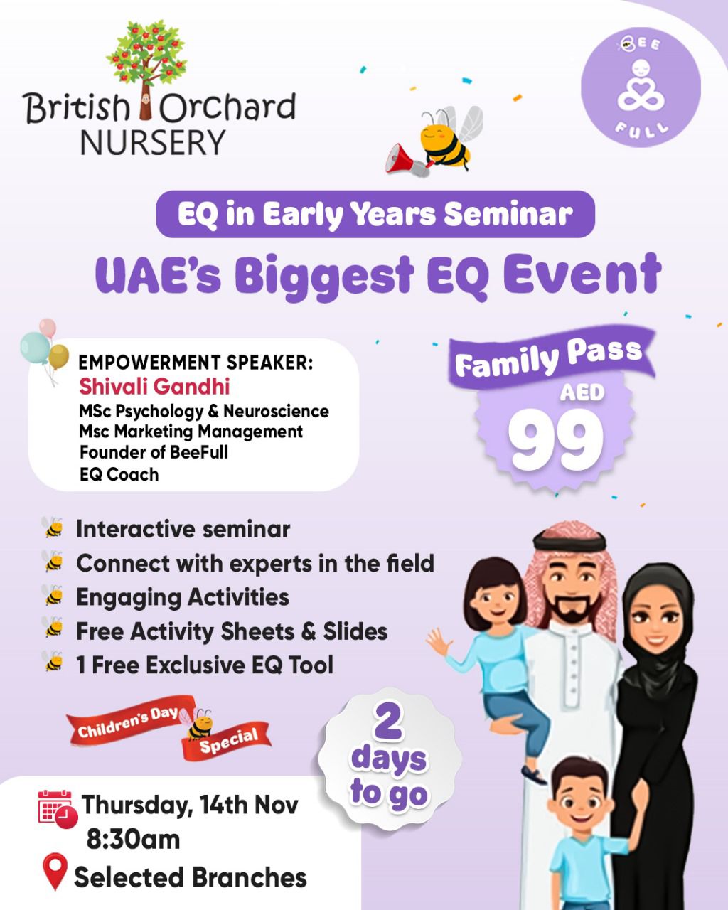 Don’t miss out on our last 2024 EQ in Early Years event