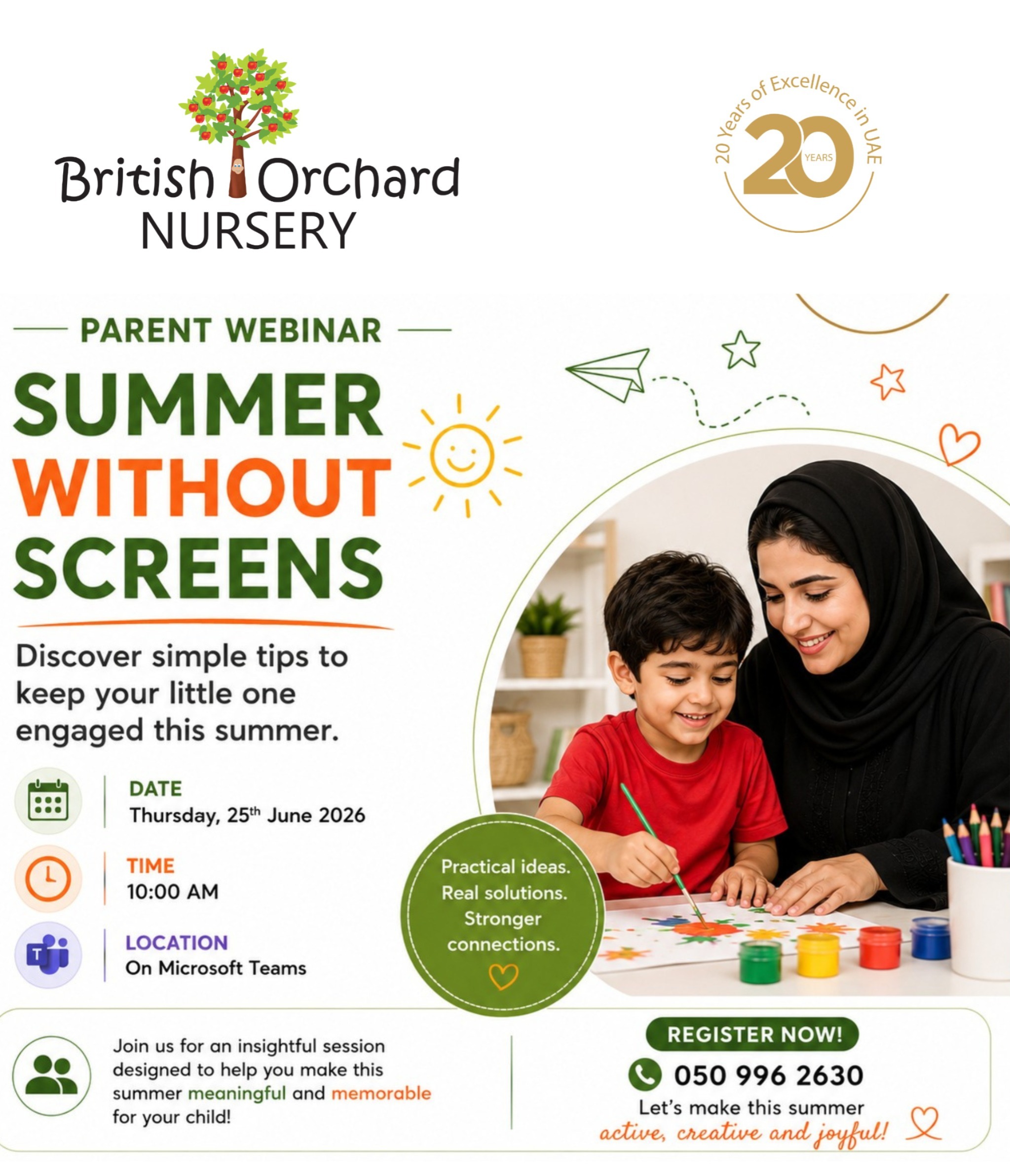 Summer without screens